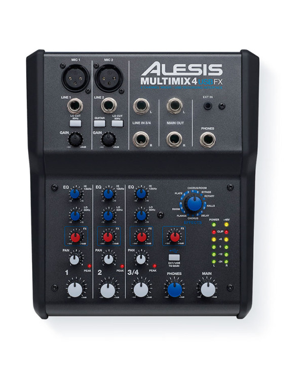 Мікшерний пульт ALESIS MULTIMIX 4 USB FX (Pro Tools)