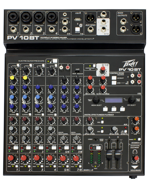 Мікшерний пульт PEAVEY PV10 BT