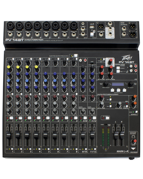 Мікшерний пульт PEAVEY PV14 BT Мікшерний пульт PEAVEY PV14 BT