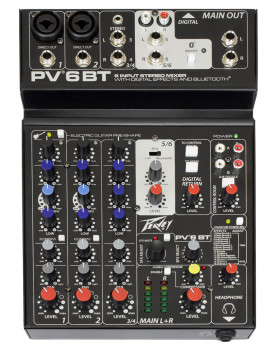 Мікшерний пульт PEAVEY PV6 BT