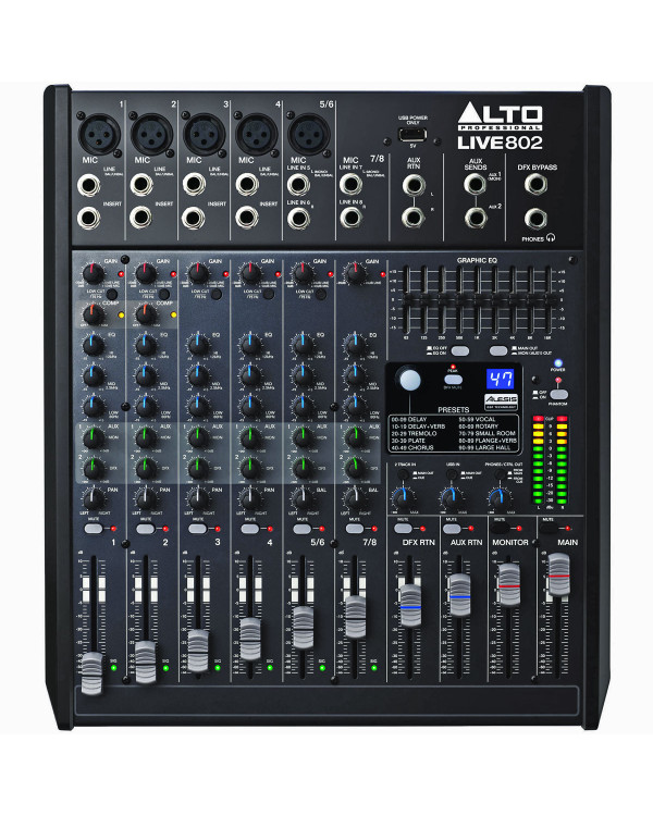 Мікшерний пульт ALTO PROFESSIONAL LIVE 802