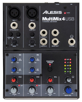 Мікшерний пульт ALESIS MULTIMIX 4 USB-foto2