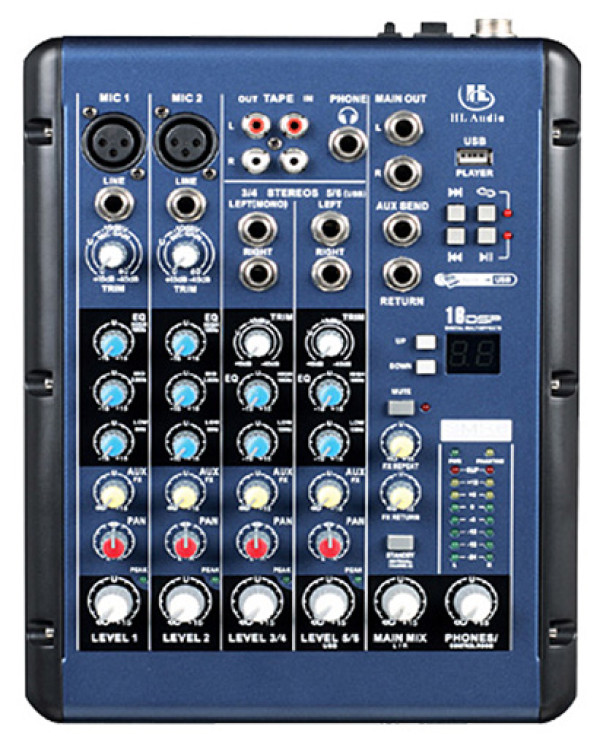 Мікшерний пульт HL AUDIO SMR6