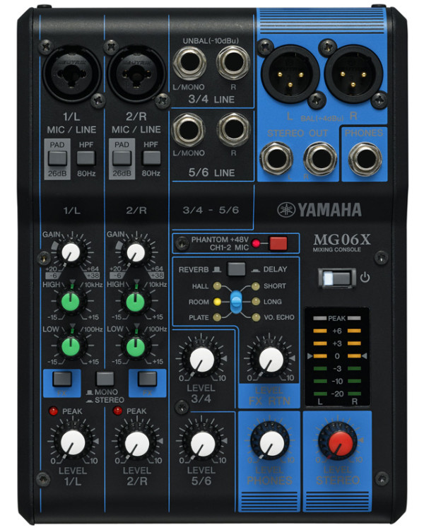 Мікшерний пульт YAMAHA MG06X