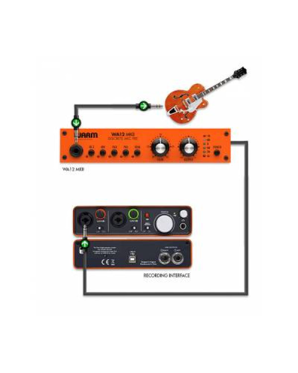 WARM AUDIO WA12 MKII Передпідсилювач мікрофонний WARM AUDIO WA12 MKII Передпідсилювач мікрофонний